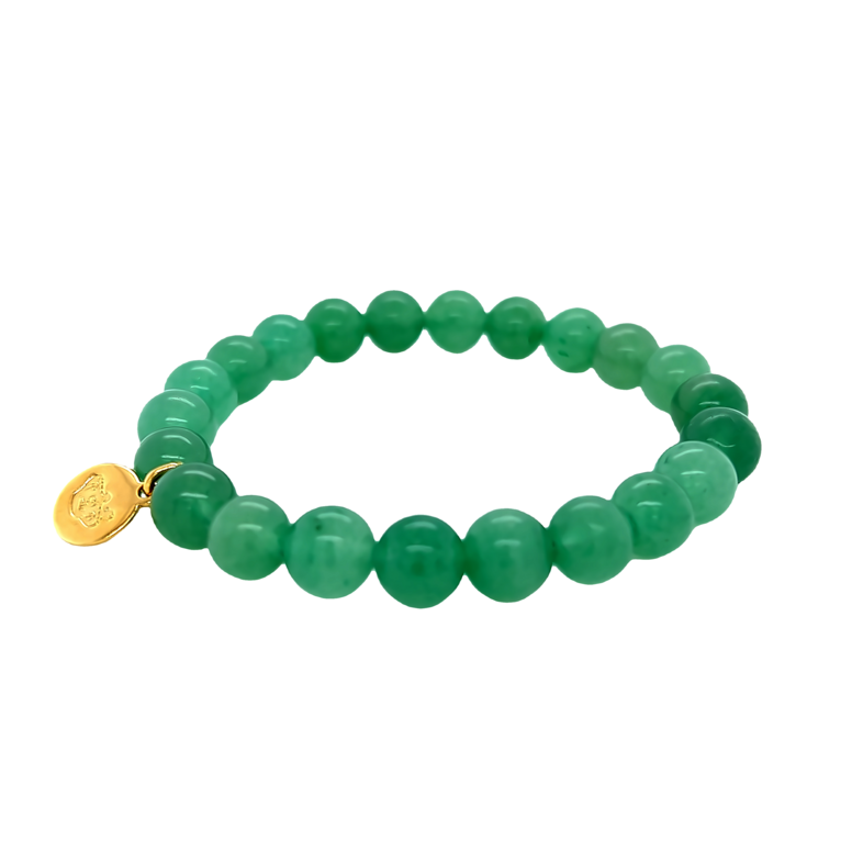 8mm Aventurine beaded bracelet for Second Chances Garage